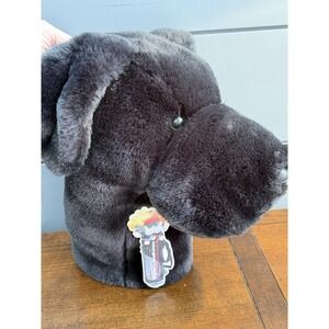 New- Daphnes Golf Headcovers Driver Head Cover Dog Black Lab